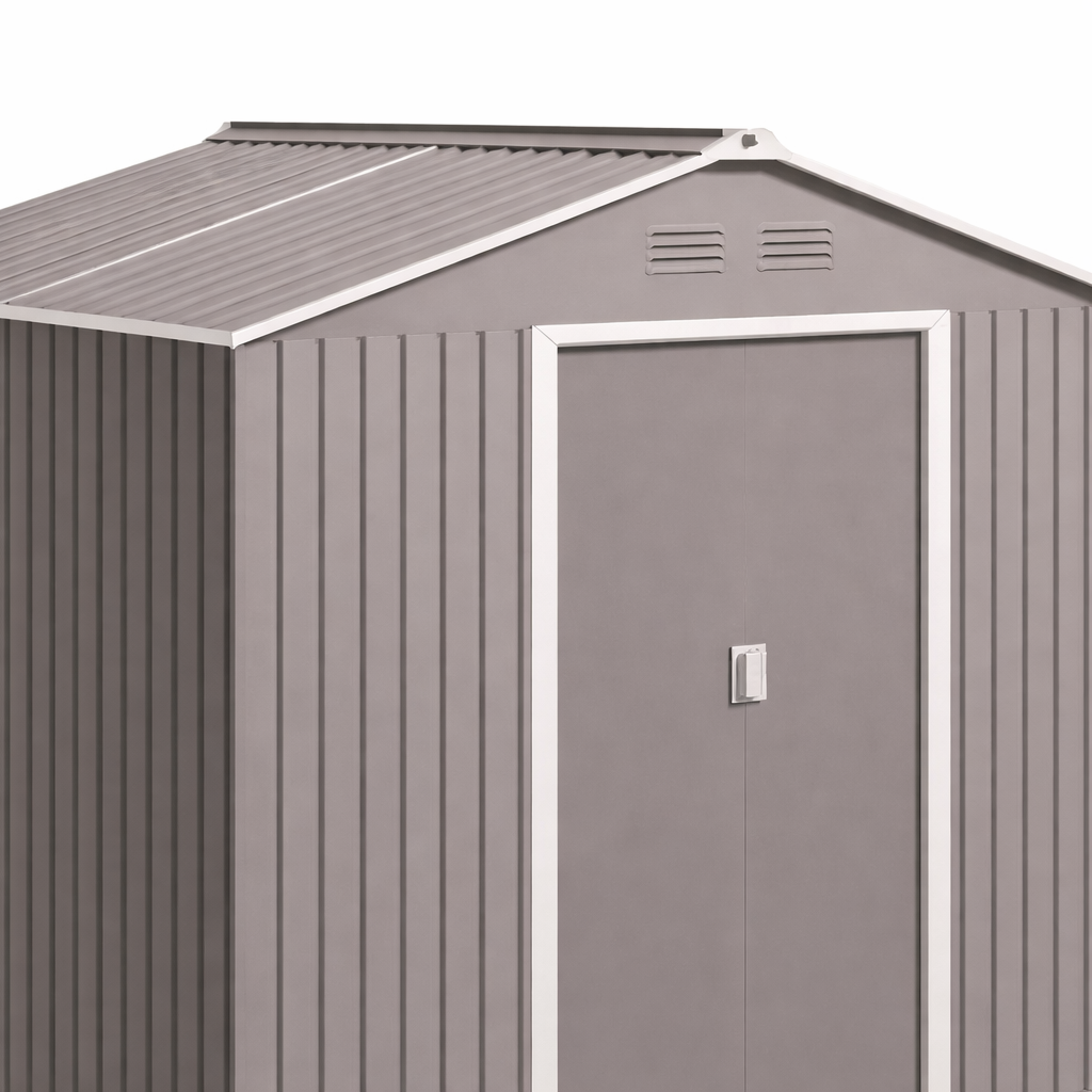 Abris de jardin en métal de 4,90m2