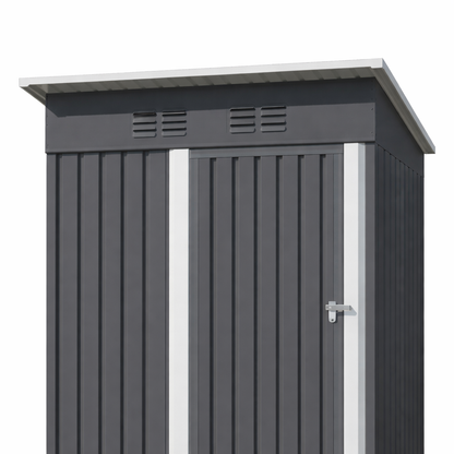 Abris de jardin en métal de 1m2