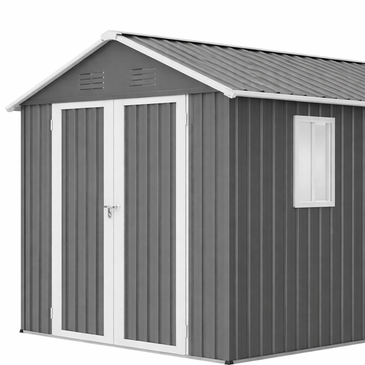 Abris de jardin en métal de 2,89m2