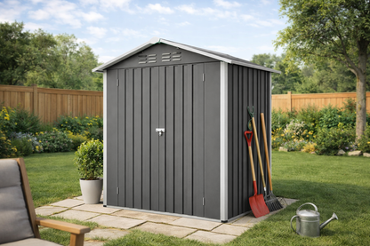 Abris de jardin en métal de 0,91m2